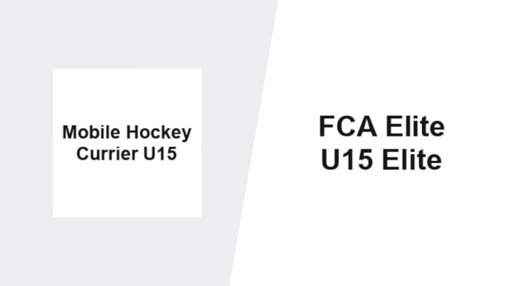 2026 Mobile Hockey Currier U15 vs FCA Hockey U15 Elite