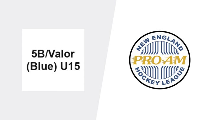 2026 5B/Valor Blue U15 vs Five Hole