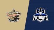 2026 Trenton Golden Hawks vs Toronto Patriots