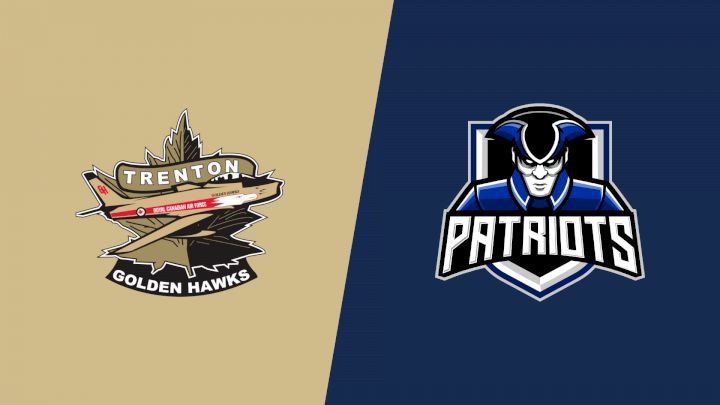 2026 Trenton Golden Hawks vs Toronto Patriots