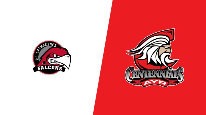 2026 St. Catharines Falcons vs Ayr Centennials