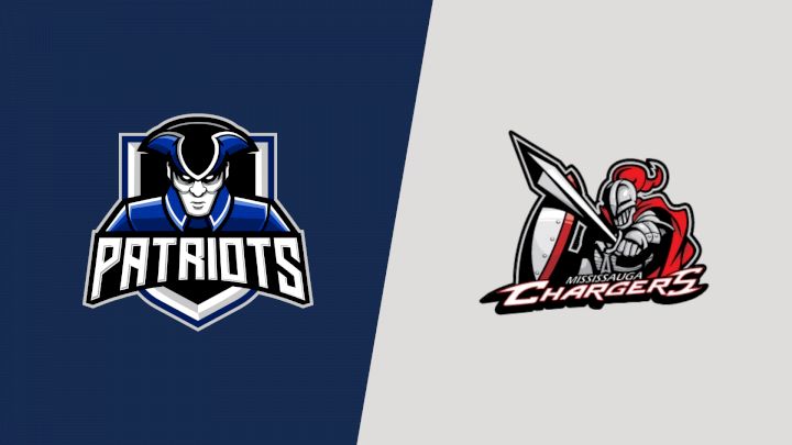 2026 Toronto Patriots vs Mississauga Chargers
