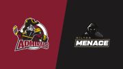 Replay: Home - 2026 Admirals vs Menace | Oct 9 @ 7 PM