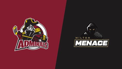 Replay: Home - 2026 Admirals vs Menace | Oct 9 @ 7 PM