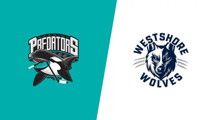 2026 Saanich Predators vs Westshore Wolves
