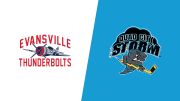 2026 Evansville Thunderbolts vs Quad City Storm