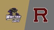Replay: Whittier vs Redlands | Oct 6 @ 7 PM