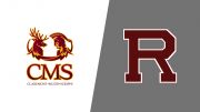 Replay: CMS vs Redlands | Sep 26 @ 5 PM
