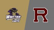 How to Watch: 2026 Whittier vs Redlands - Men's | Men's Soccer