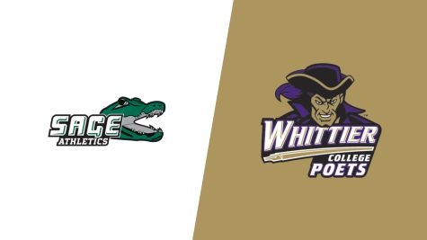Replay: Sage Colleges vs Whittier | Sep 6 @ 7 PM