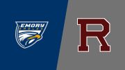 Replay: Emory vs Redlands | Sep 11 @ 4 PM