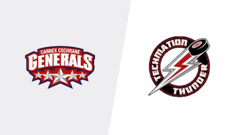 2026 Cannex Cochrane Generals vs Airdrie Techmation Thunder