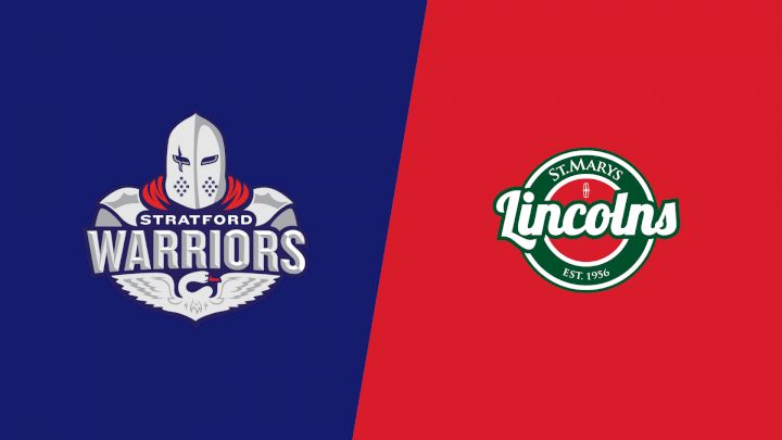 2026 Stratford Warriors vs St. Marys Lincolns