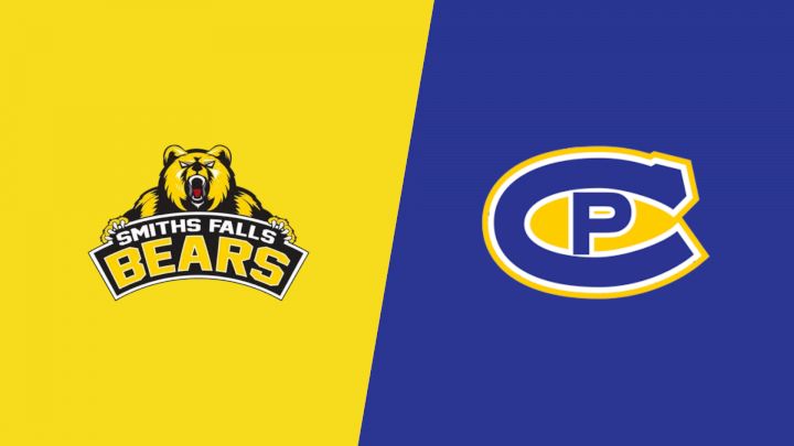 2026 Smiths Falls Bears vs Carleton Place Canadians