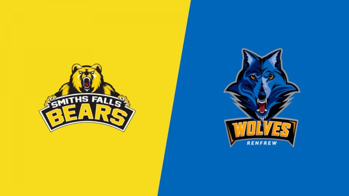 2026 Smiths Falls Bears vs Renfrew Wolves
