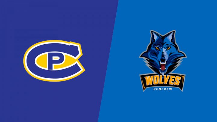 2026 Carleton Place Canadians vs Renfrew Wolves