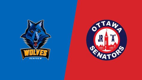 2026 Renfrew Wolves vs Ottawa Jr. Senators