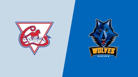 2026 Cornwall Colts vs Renfrew Wolves
