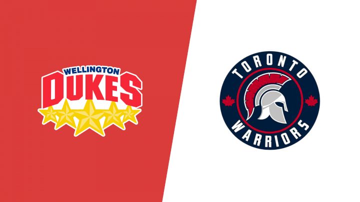 2026 Wellington Dukes vs Toronto Warriors