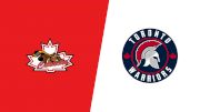 2026 Niagara Falls Canucks vs Toronto Warriors