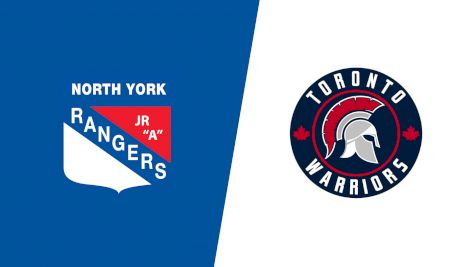 2026 North York Rangers vs Toronto Warriors