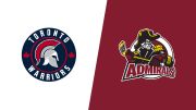 2026 Toronto Warriors vs Caledon Admirals