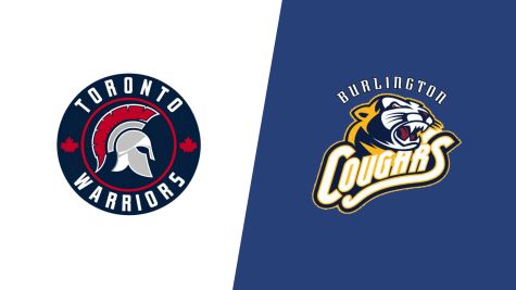 2026 Toronto Warriors vs Burlington Cougars
