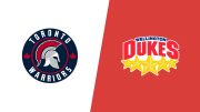 2026 Toronto Warriors vs Wellington Dukes