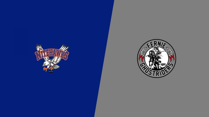 2026 Beaver Valley Nitehawks vs Fernie Ghostriders