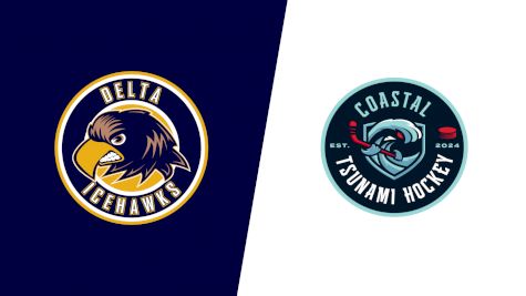 How to Watch: 2026 Delta Ice Hawks vs Coastal Tsunami | Hockey