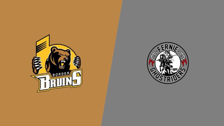 2026 Grand Forks Border Bruins vs Fernie Ghostriders