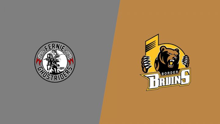 2026 Fernie Ghostriders vs Grand Forks Border Bruins