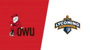 Replay: Ohio Wesleyan vs Lycoming | Sep 1 @ 3 PM