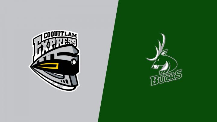2026 Coquitlam Express vs Cranbrook Bucks