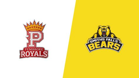 2026 Pembroke Royals vs Smiths Falls Bears