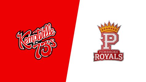 2026 Kemptville 73's vs Pembroke Royals