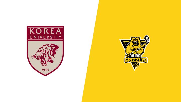 2026 Korea University vs Olds Grizzlys