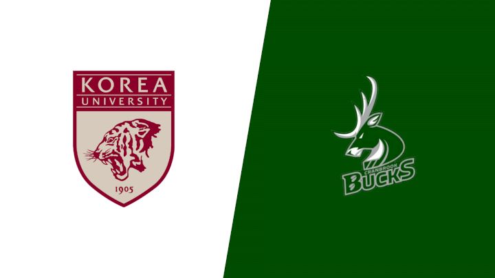 2026 Korea University vs Cranbrook Bucks