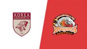 2026 Korea University vs Drumheller Dragons