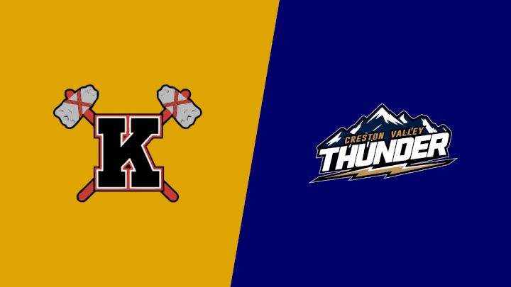 2026 Kelowna Chiefs vs Creston Valley Thunder