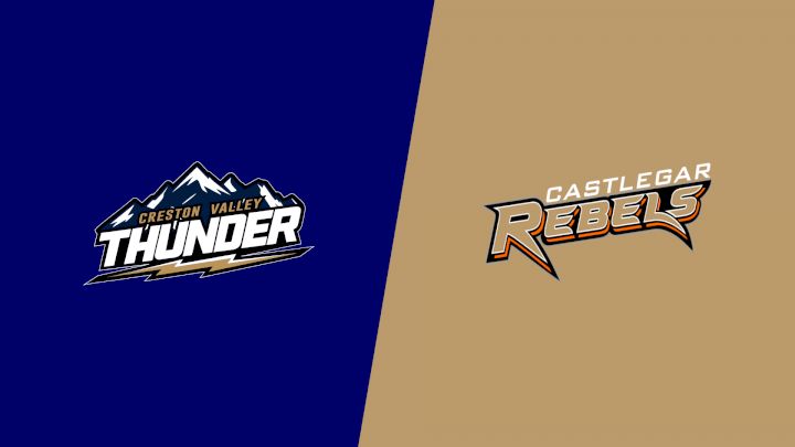 2026 Creston Valley Thunder vs Castlegar Rebels