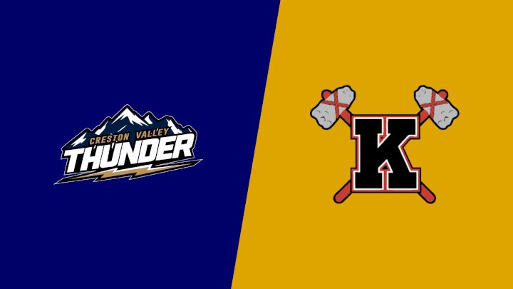 2026 Creston Valley Thunder vs Kelowna Chiefs