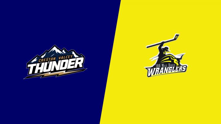 2026 Creston Valley Thunder vs 100 Mile House Wranglers
