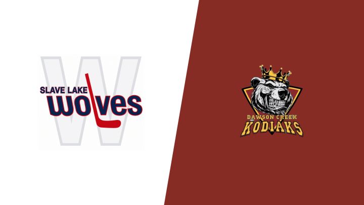 2026 Slave Lake Wolves vs Dawson Creek Kodiaks
