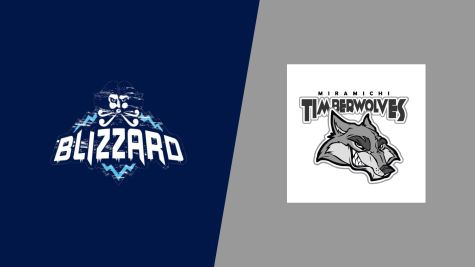 2026 Edmundston Blizzard vs Miramichi Timberwolves
