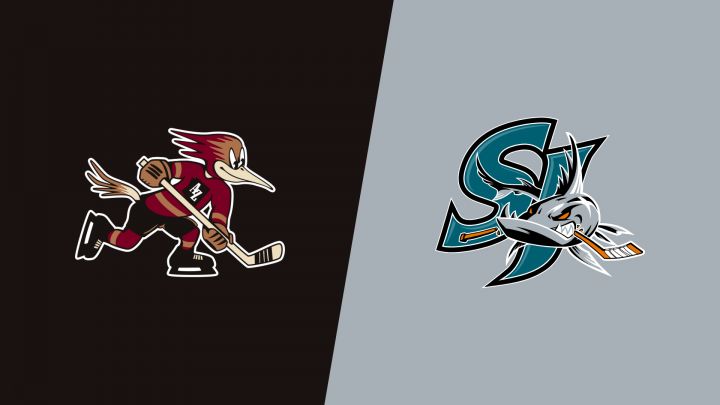 2026 Tucson Roadrunners vs San Jose Barracuda