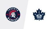 2026 Toronto Warriors vs Markham Royals