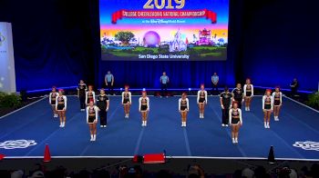 San Diego State University [2019 Small Coed Division I Semis] UCA & UDA College Cheerleading and Dance Team National Championship