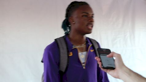 Ju'Vaughn Harrison Takes Competitive Long Jump Competition