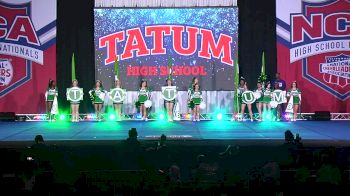 Tatum High School [2020 Game Day Cheer - Medium Varsity] 2020 NCA High School Nationals